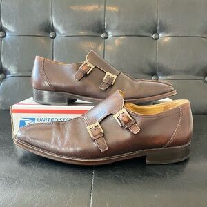 Mezlan Quattro Double‎ Monk Strap